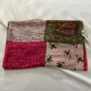 Dior Multicolor Patchwork Scarf